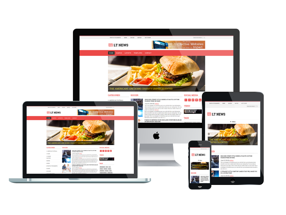 LT News – Free Magazines / News WordPress theme