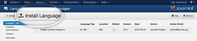 joomla language switcher module