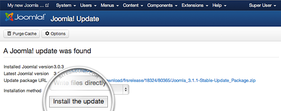 How To Upgrade Joomla