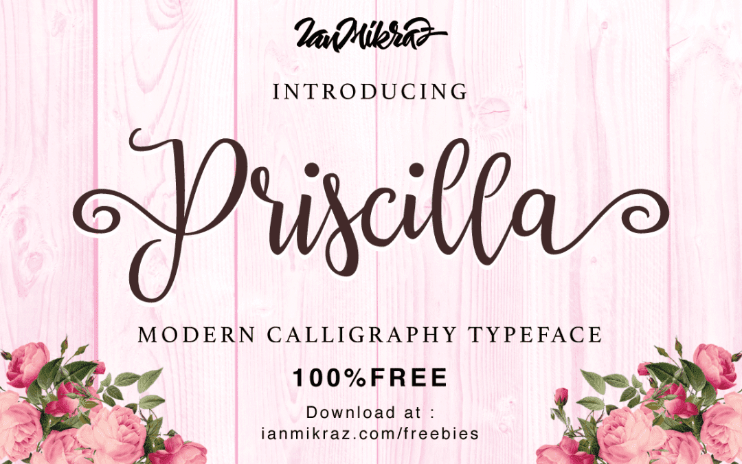 Priscilla Script Free Font