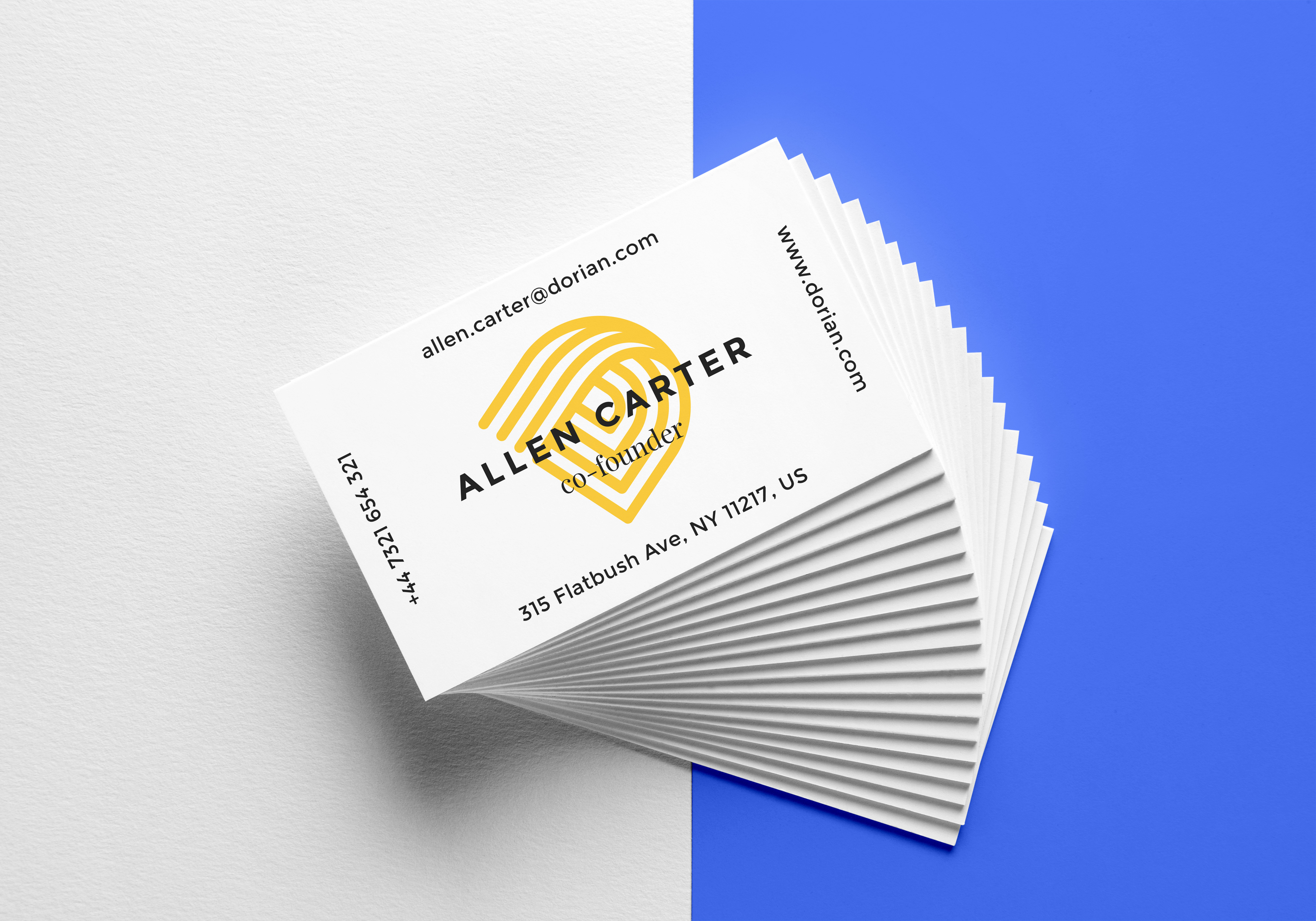 Download Free Realistic Business Card Mockup Ltheme