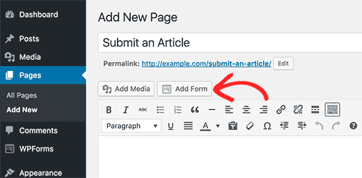 Add Form