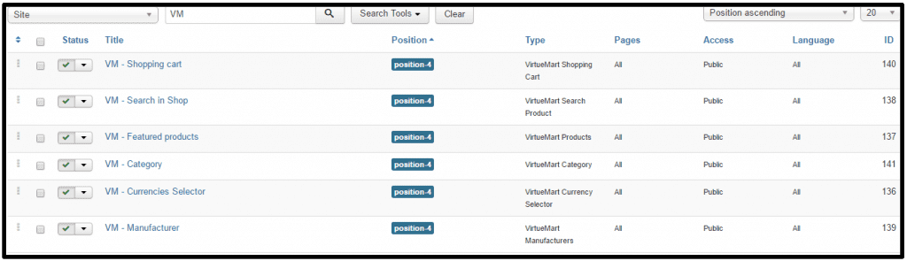 How to Customize the VirtueMart Search Module ?