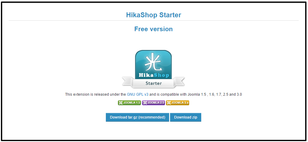 How to install Hikashop on Joomla! 3.x ?