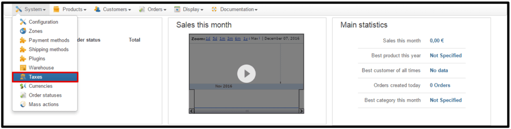 How to configure tax rules in HikaShop for Joomla 3.x ?