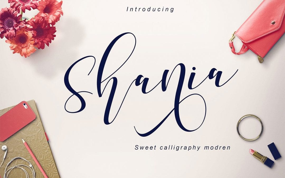 Shania Script Free Font