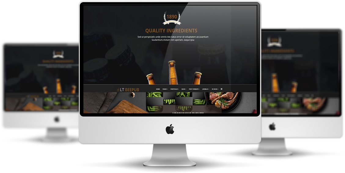 LT BeePub – Premium Private Bar / Bistro Joomla template