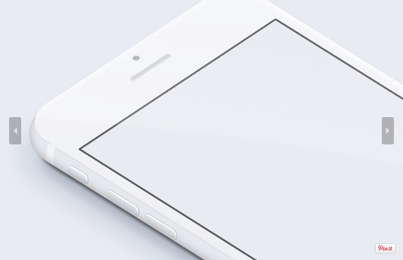 Download 3D White Free iPhone MockUp - LTHEME