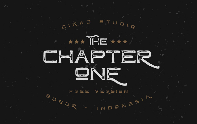 ChapterOne Display Font Free Download