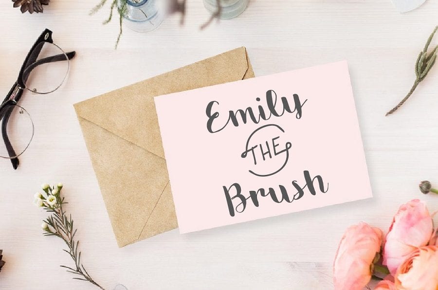 Emily Free Brush Handwriting Font