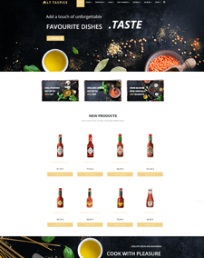 LT Taspice – Free Joomla Cooking template