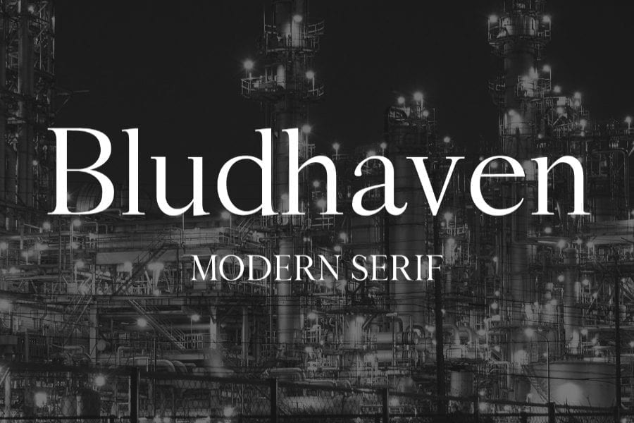 Bludhaven Free Script Typeface