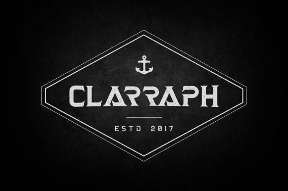 Clarraph DisplayTypeface
