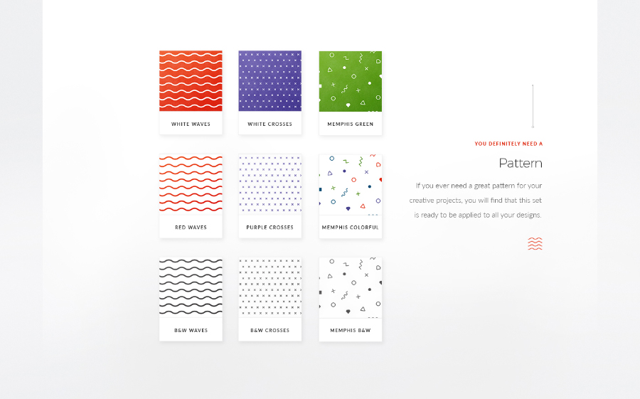 MIKO Logo Pattern Stationery Template LTHEME