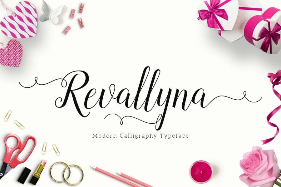 Revallyna Free Script Typeface