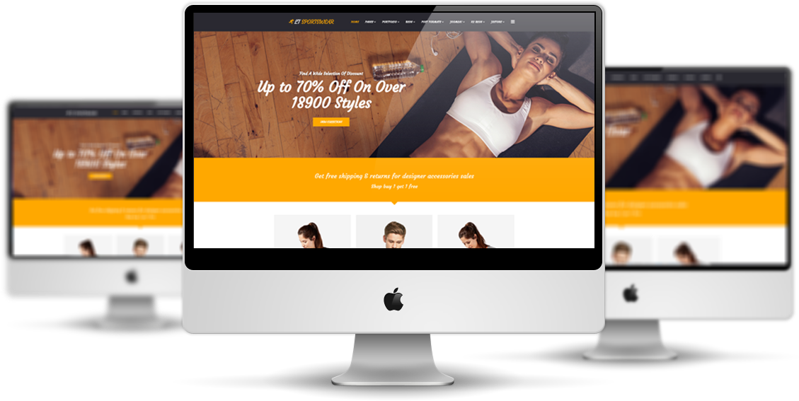 LT Sportswear – FREE & Premium Private Sportswear Joomla! template