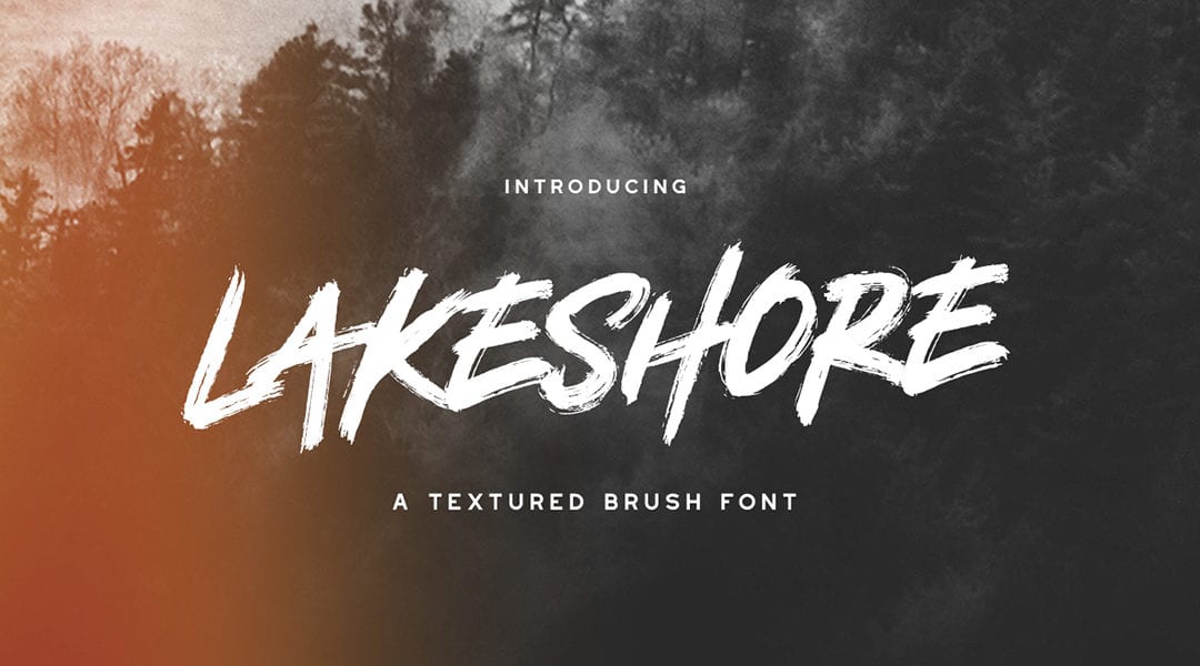 Lakeshore Brusher Free Font