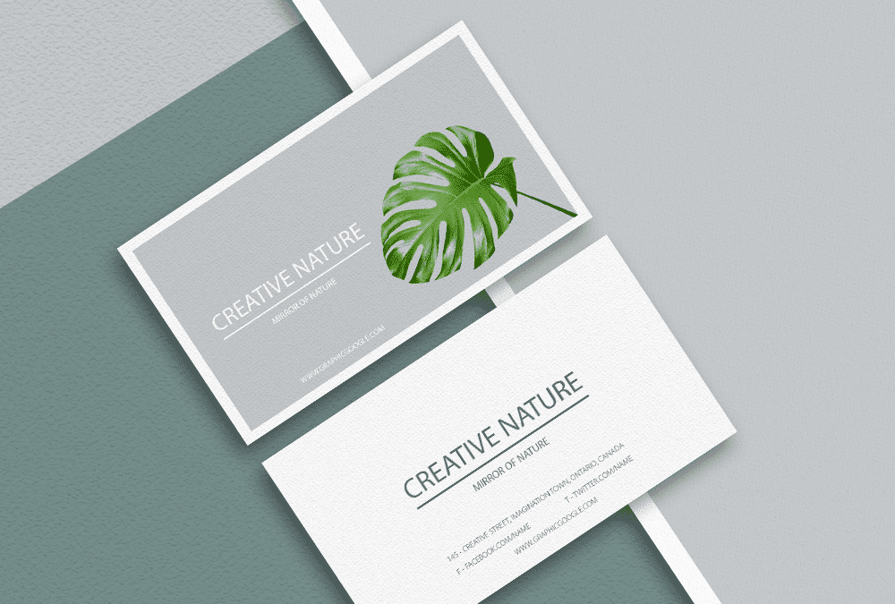 Free Business Card PSD MockUp - LTHEME