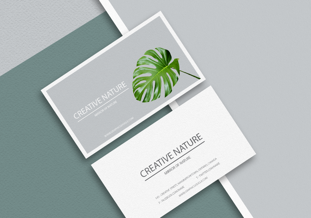 Free Business Card PSD MockUp - LTHEME