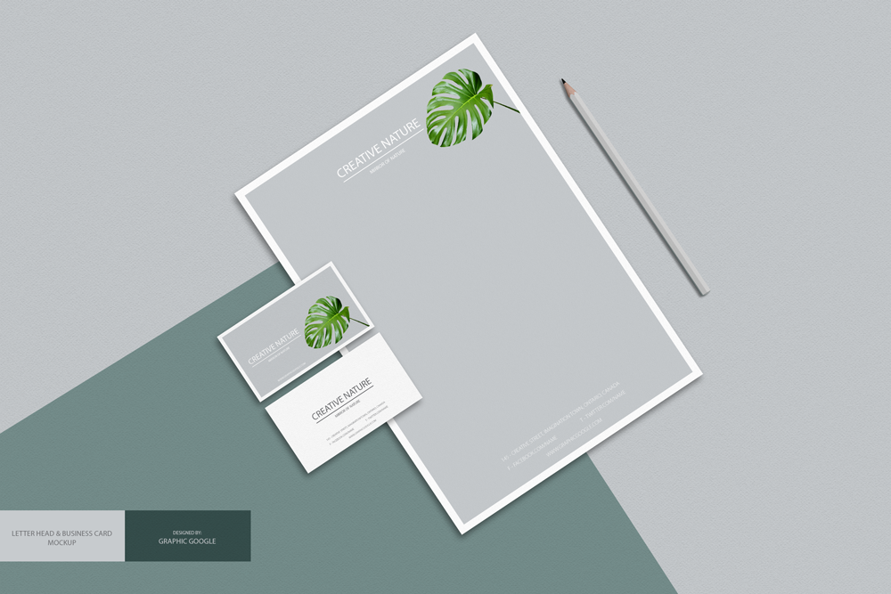 Download Free Business Card PSD MockUp - LTHEME PSD Mockup Templates