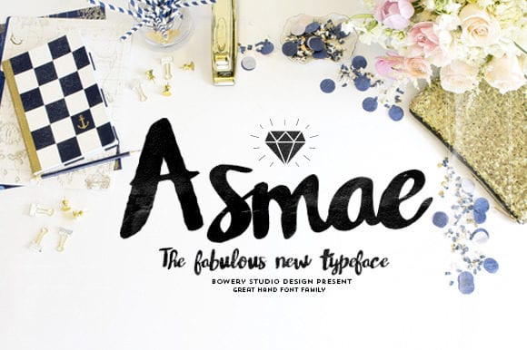 Asmae Free Handwritten Typeface