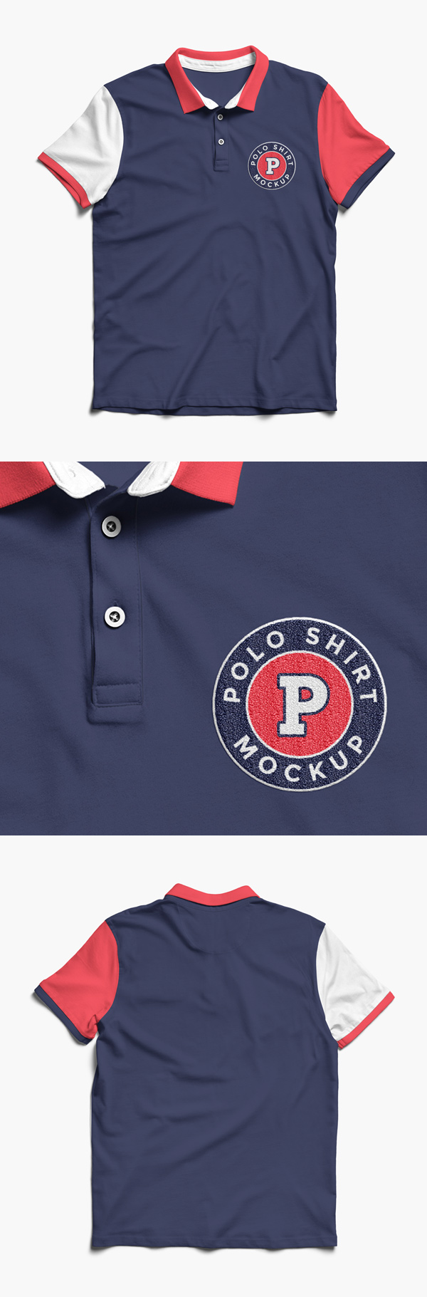 Polo Shirt MockUp PSD Template LTHEME