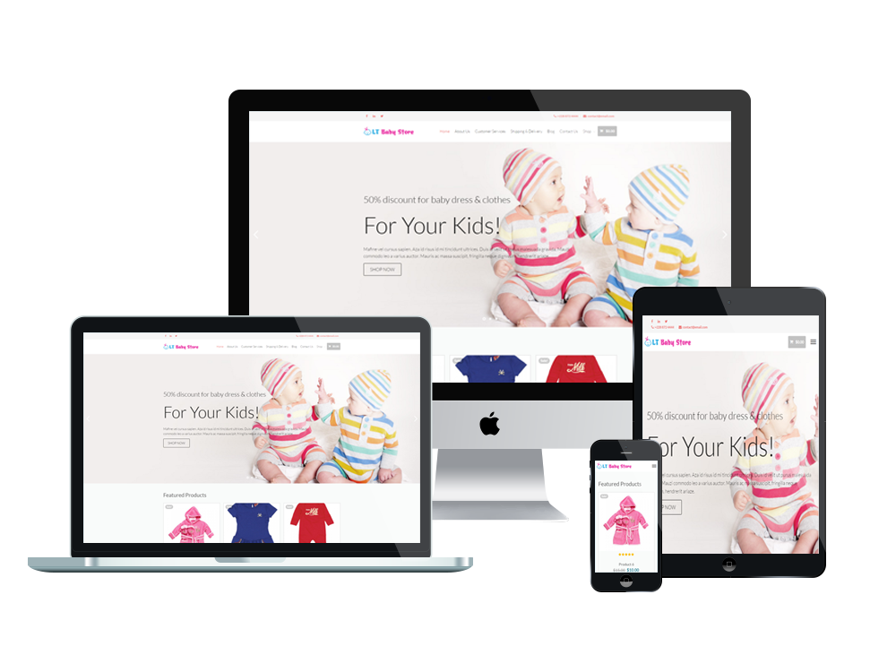 Lt Baby Shop – Kids / Baby Store Wordpress Theme