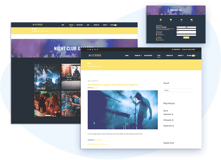 Lt-Disco-Free-Joomla-Template-Blog