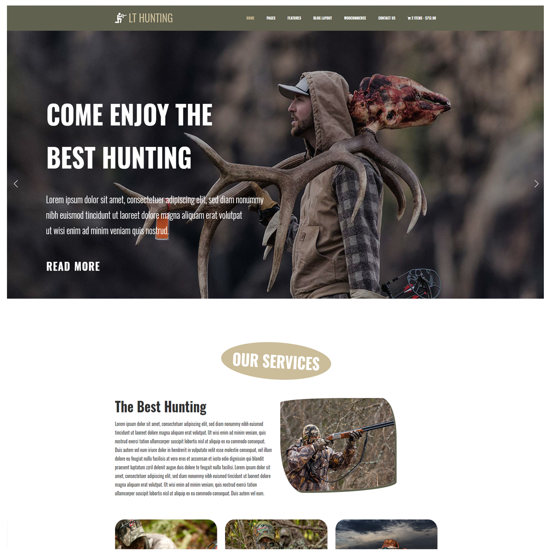LT Hunting – WordPress Theme LT Hunting – WordPress Theme