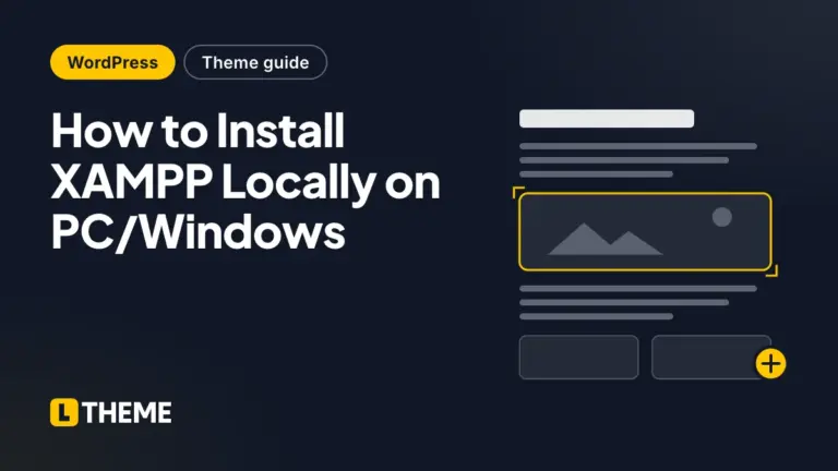 How to Install XAMPP Locally on PC/Windows