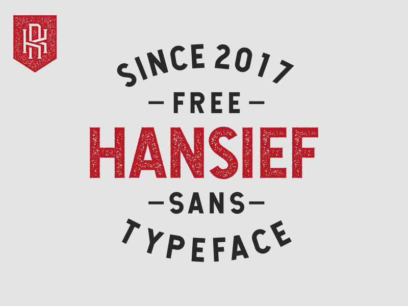 Hansief Free Sans Serif Typefaces