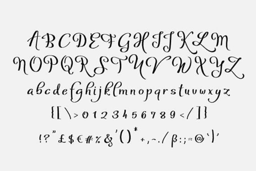 Welga Free Handwriting Fonts LTHEME