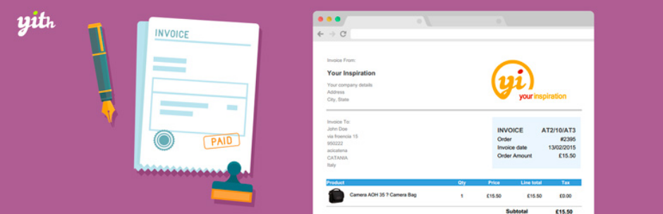 Yith Woocommerce Pdf Invoice And Shipping List