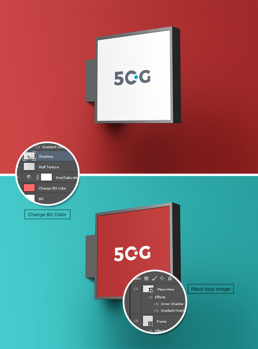 Download Branding Signage Mockup Psd Free Template Ltheme