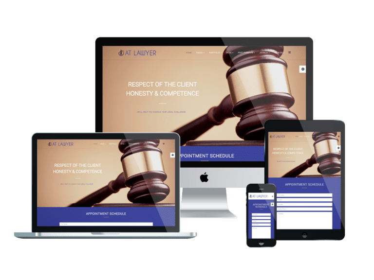 Top Best Free Joomla Law Firm Website Design Templates - LTHEME