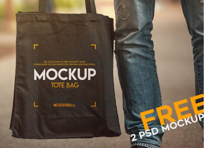 Download Tote Bag PSD MockUp Template - LTHEME