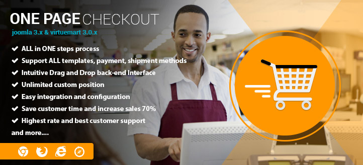 Virtuemart One Page Checkout Best Virtuemart Extensions 