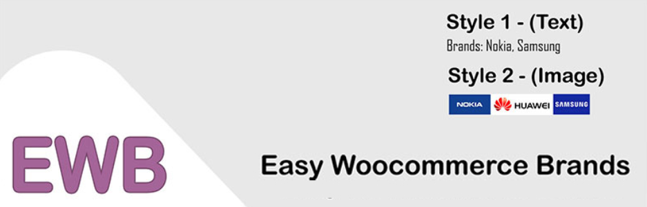 Easy Woocommerce Brands