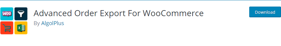 Advanced Order Export For Woocommerce