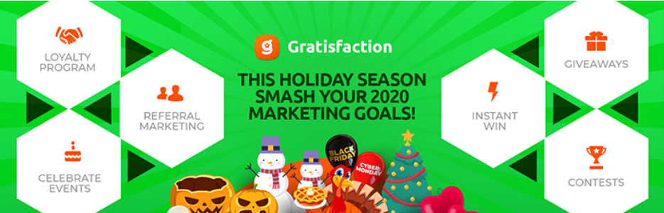 Gratisfaction- Social Contests Referral Loyalty Rewards Program For Wordpress