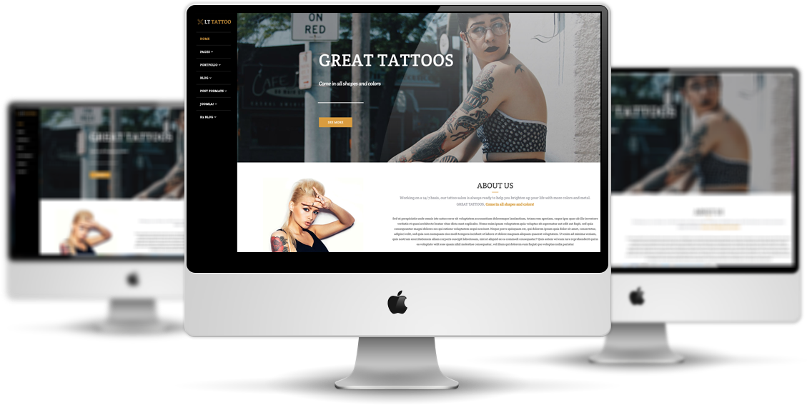 LT Tattoo - Premium Tattoo Joomla Template LT Tattoo - Premium Tattoo Joomla Template
