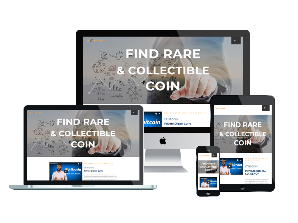 Lt Bycoin - Premium Private Cryptocurrency Website Template