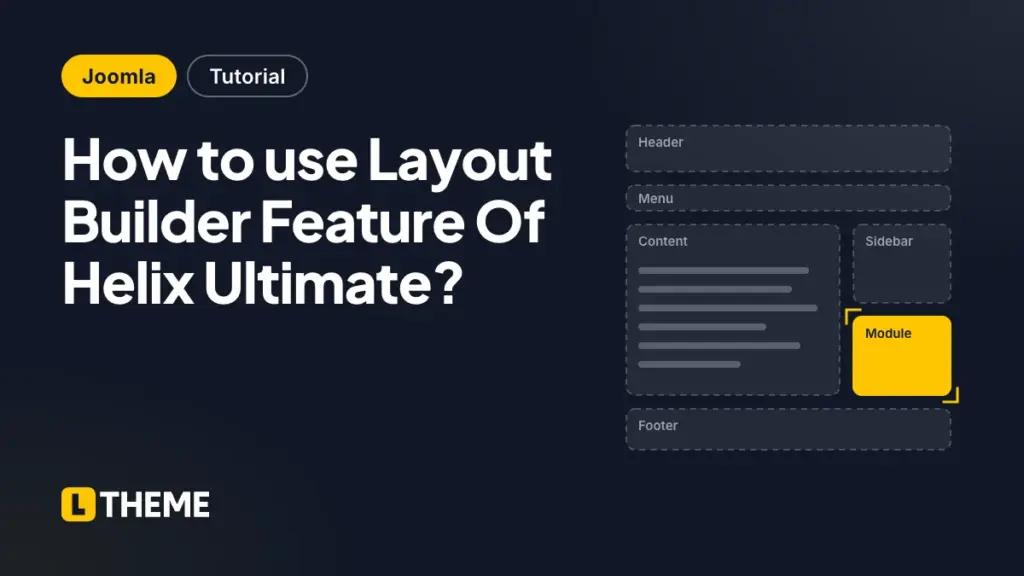 How to use Layout Builder Feature Of Helix Ultimate?