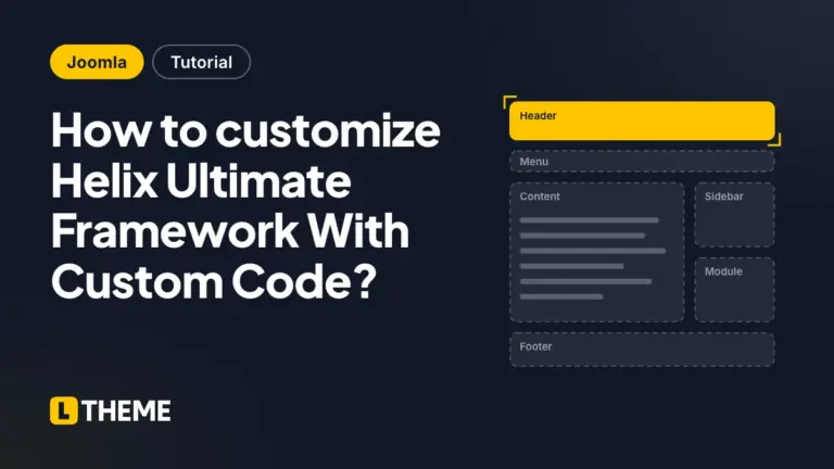 How to customize Helix Ultimate Framework With Custom Code?