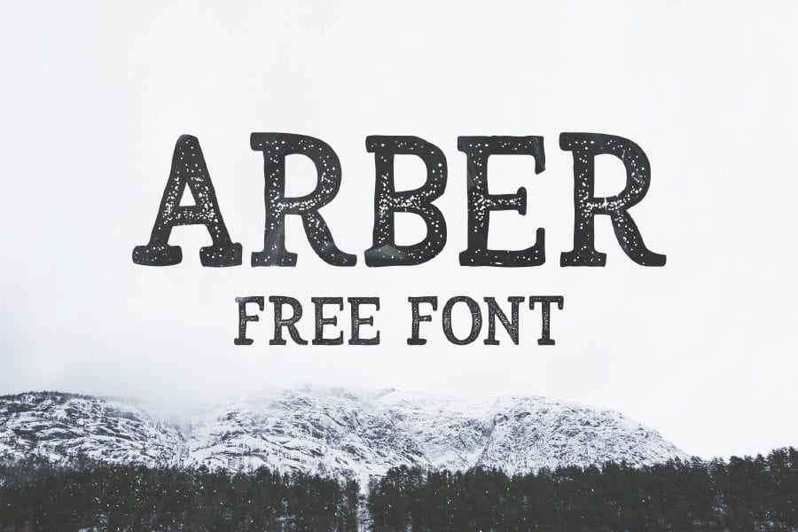 Arber Free Vintage Typeface