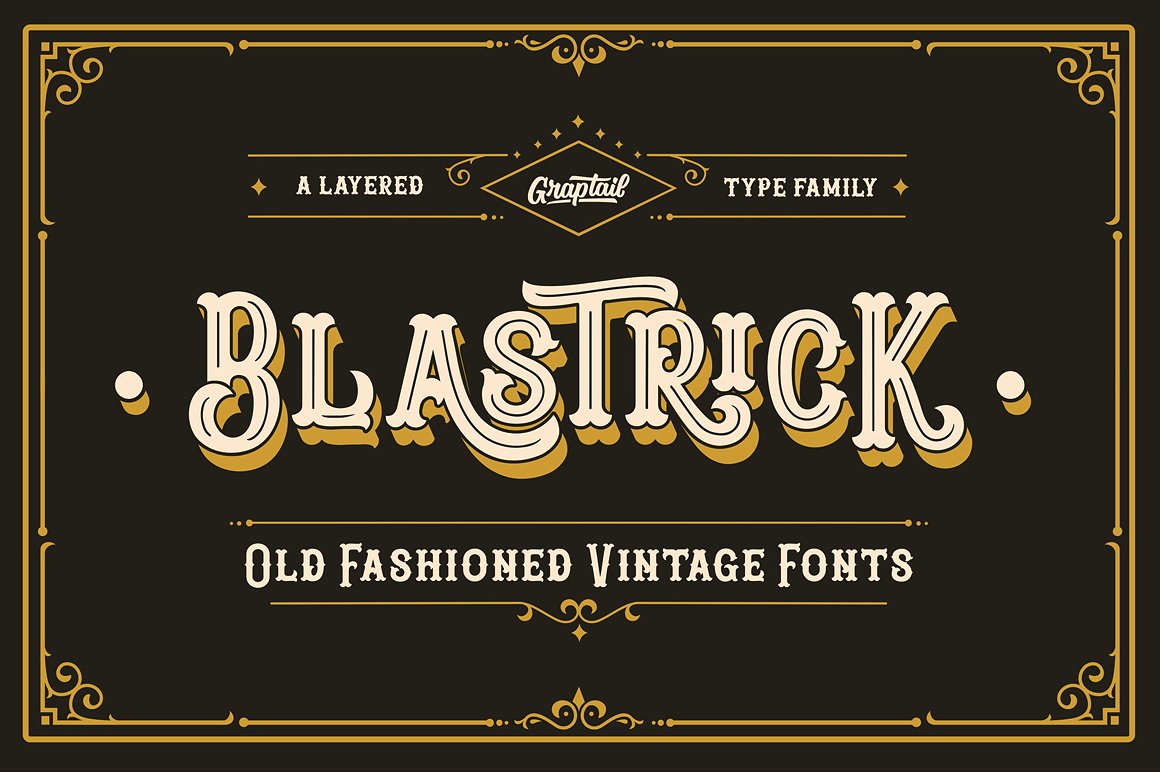 vintage typeface