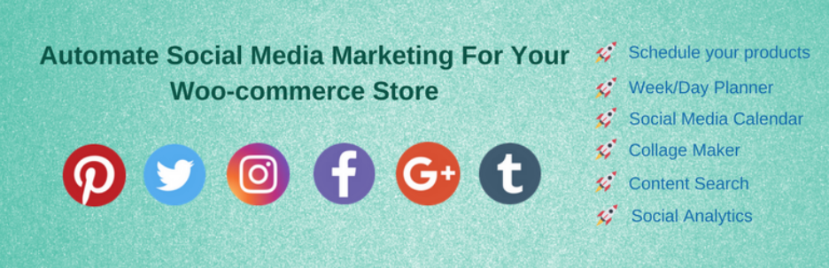 Woo Social Media Marketing - Woocommerce Social Media Plugin