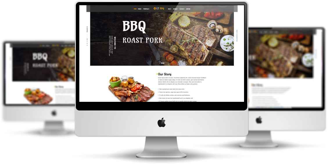  LT BBQ - Premium Barbecue Joomla Template