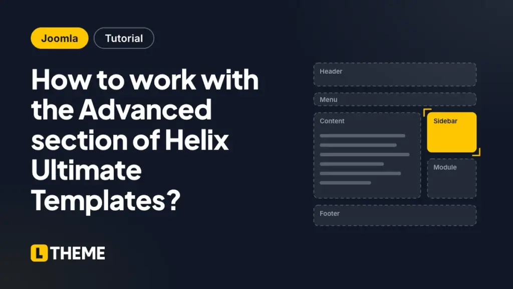 How to work with the Advanced section of Helix Ultimate Templates?