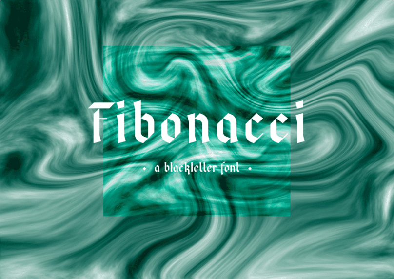 Fibonacci Fraktur Free Unique Fonts